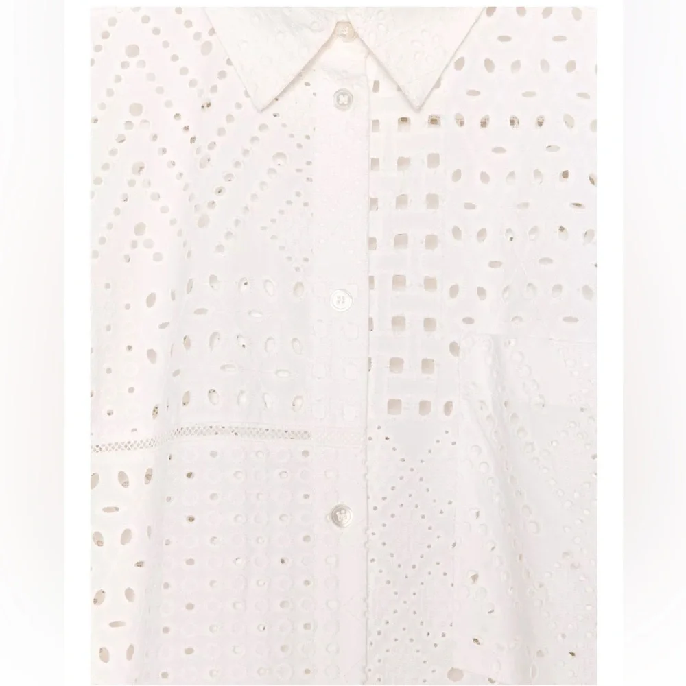 Zara ZW Collection Embroidered Eyelet Dress - Picture 10 of 11